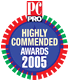 PC Pro Awards 2005