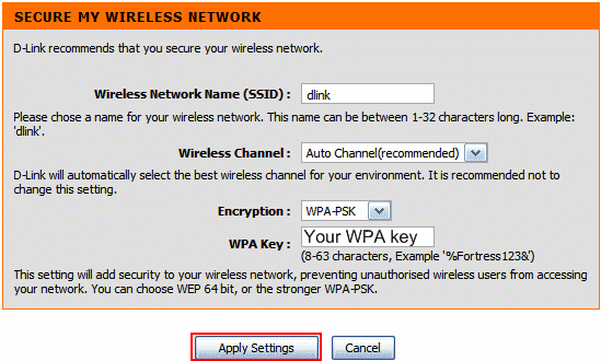 Wireless Settings