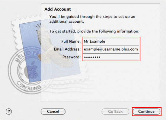 Setup Wizard - Enter email address