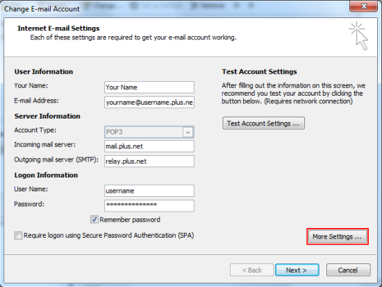 Click More Settings...